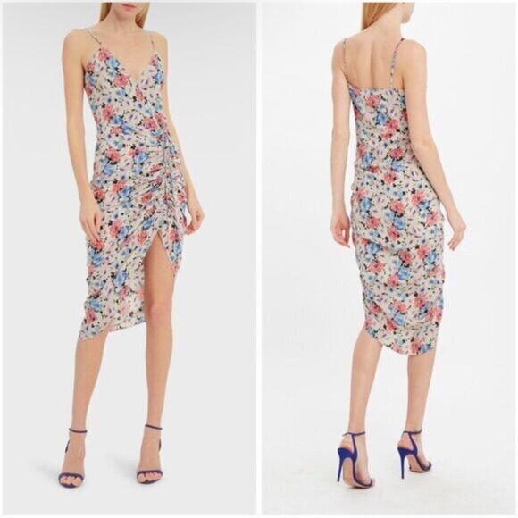 Veronica Beard Annabelle Silk Floral Mini Dress Size 6 - Picture 12 of 12